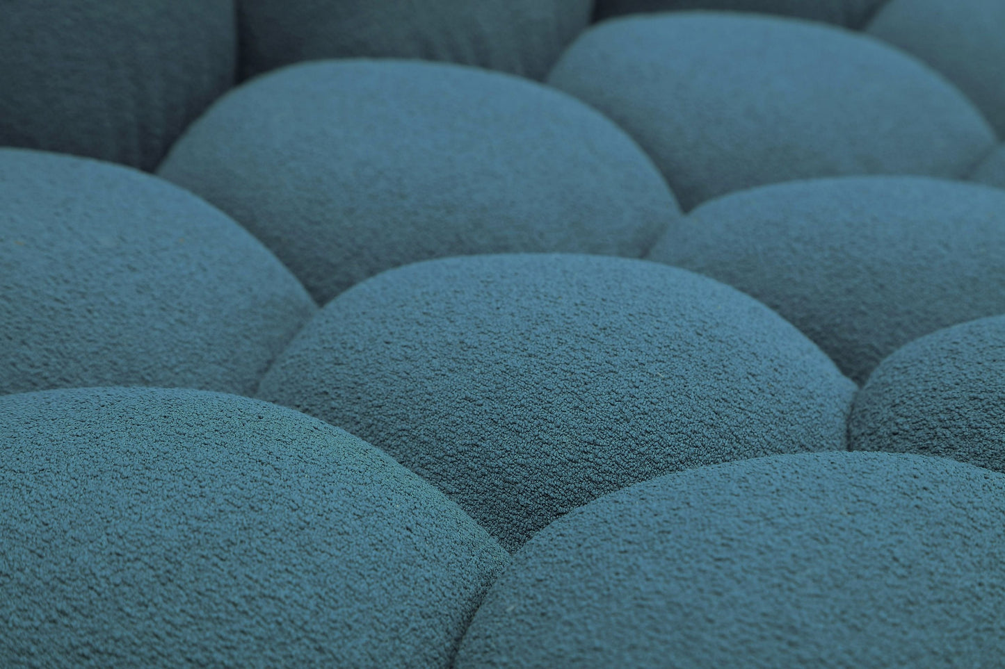 Yolonda Modern Curved Chair β Dark Teal Fabric Accent Lounge Chair