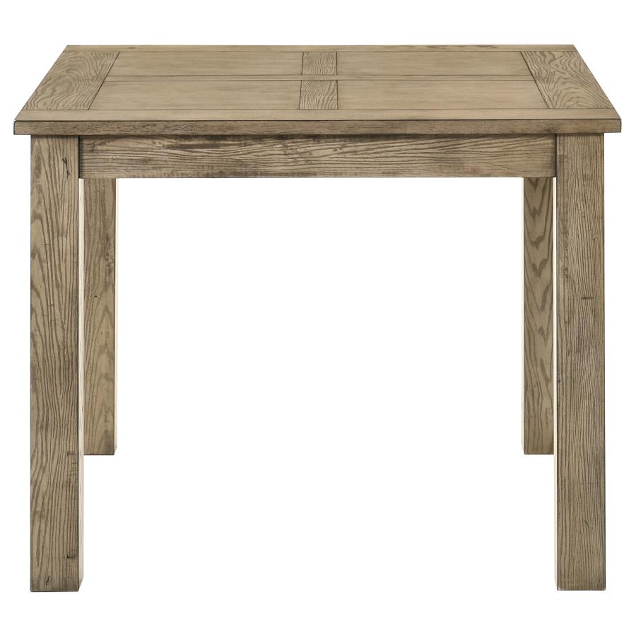 Cardova 5-Piece Counter Height Dining Set in Vineyard Oak - Stylish Space-Saving Dining Furniture