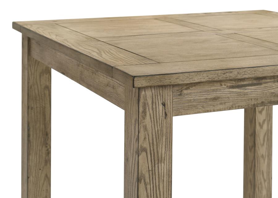 Cardova 5-Piece Counter Height Dining Set in Vineyard Oak - Stylish Space-Saving Dining Furniture