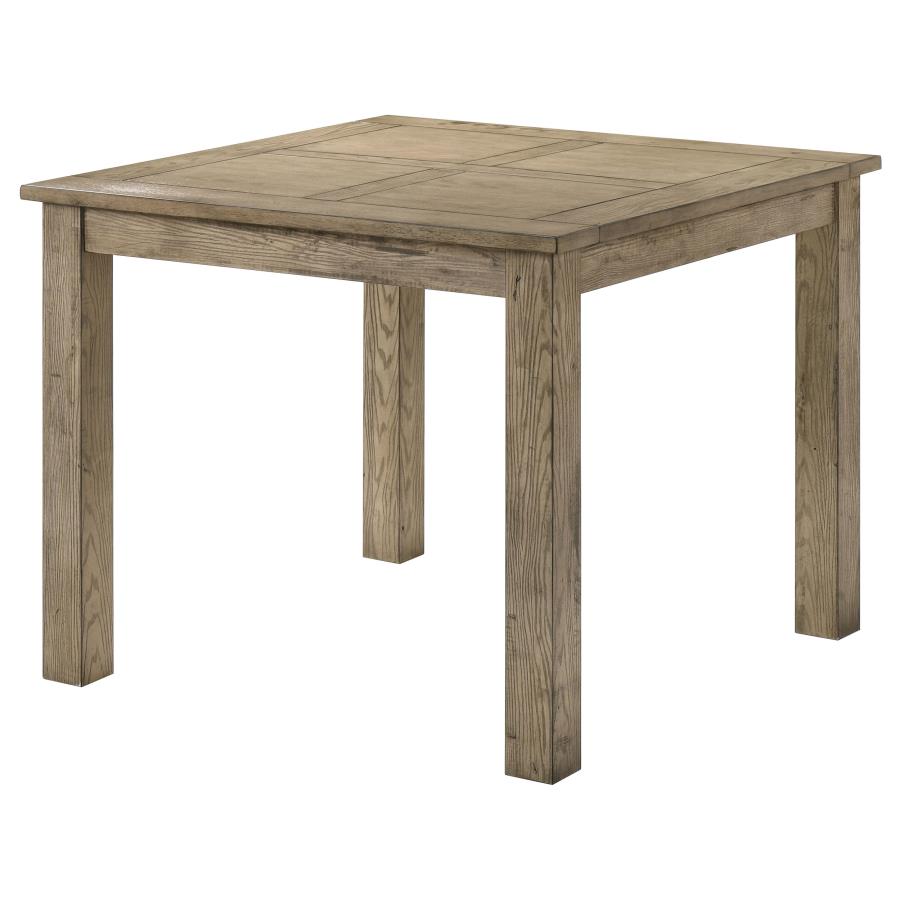 Cardova Square Counter Height Dining Table in Vineyard Oak - Modern Kitchen & Dining