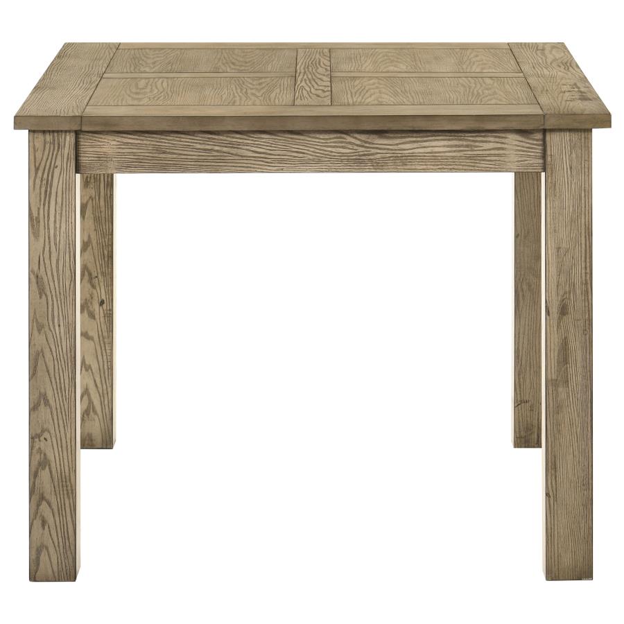 Cardova Square Counter Height Dining Table in Vineyard Oak - Modern Kitchen & Dining