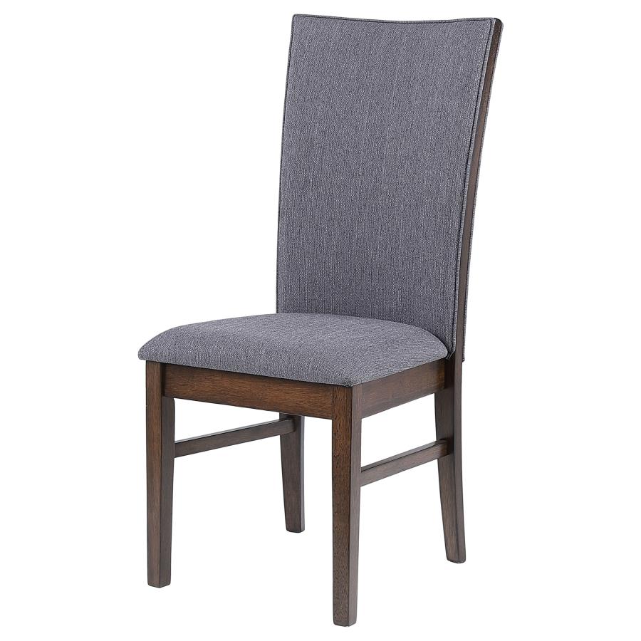 Sherwood Upholstered Dining Side Chairs in Grey (Set of 2) – Elegant Modern Seating