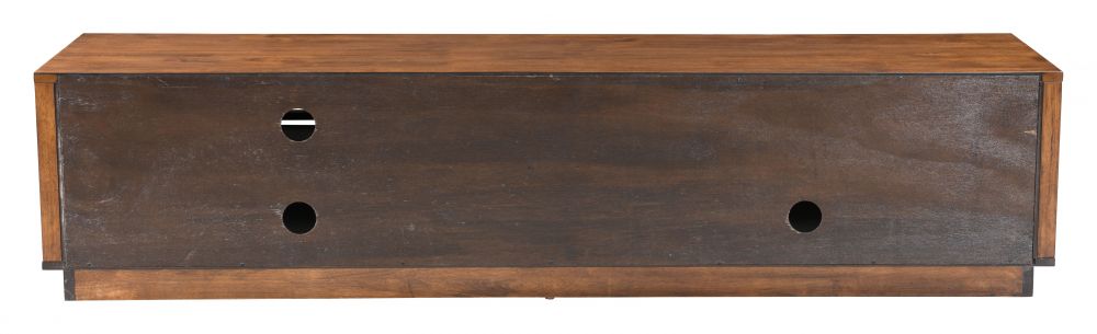 Linea Wide Entertainment Stand Walnut - Stylish & Spacious Entertainment Stand with a Warm Walnut Finish for a Modern and Functional Look