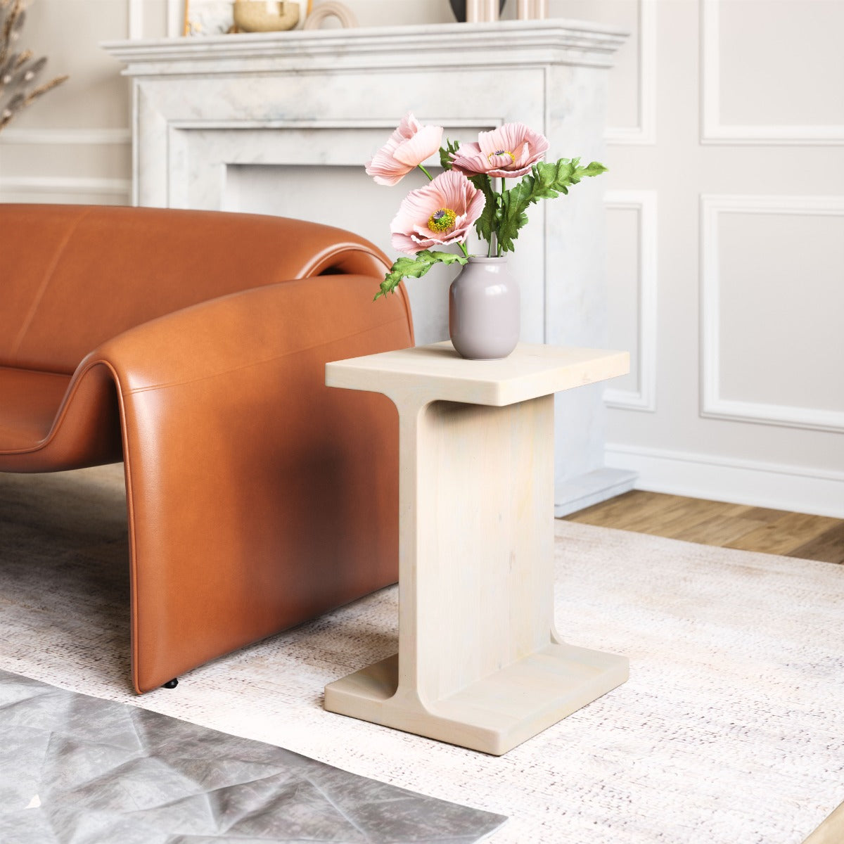 Bama Side Table Natural β Elegant and Stylish Wooden Accent for Your Living Room or Bedroom