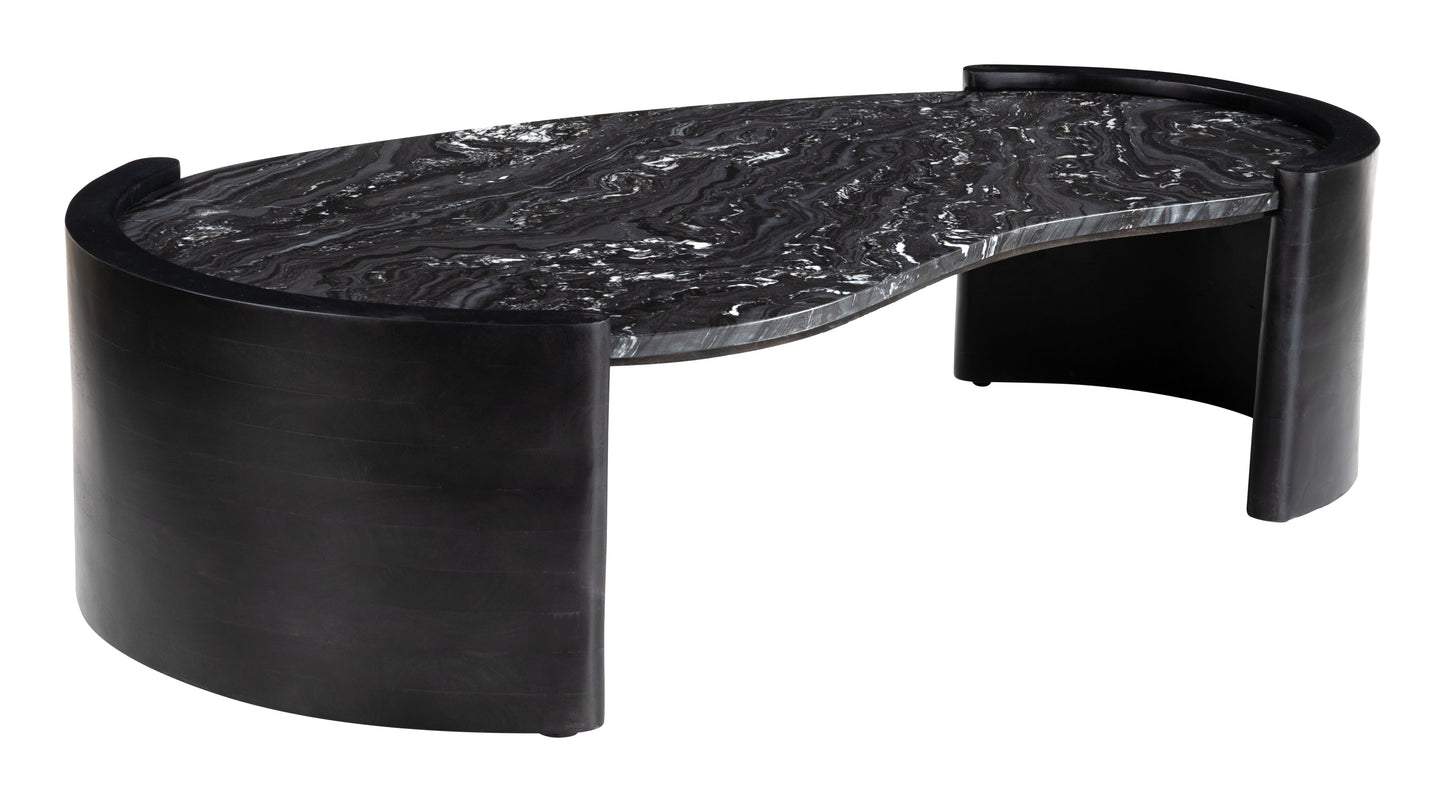 Tartini Coffee Table - Black Stylish and Modern Coffee Table for Contemporary Living Spaces