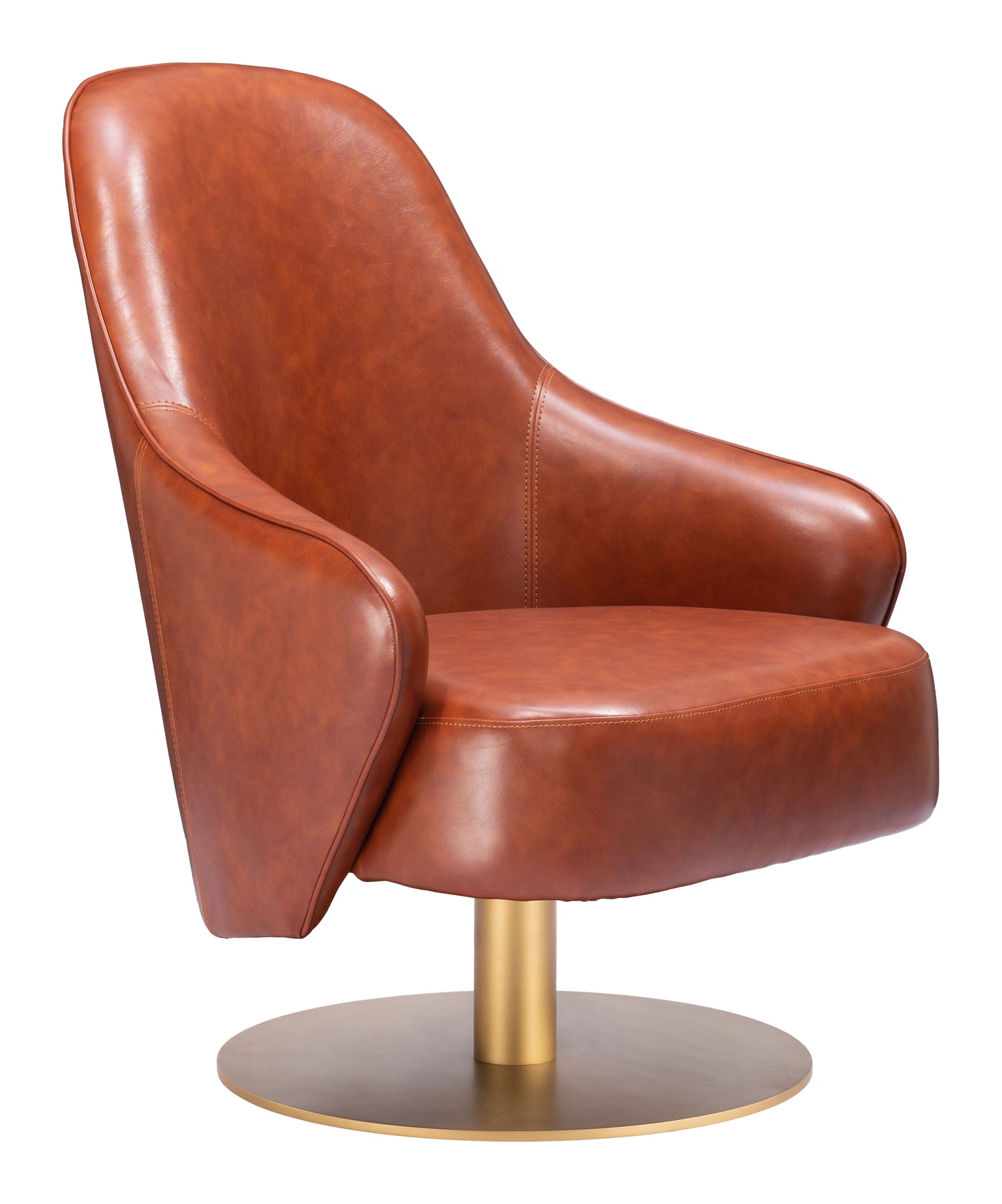 Withby Accent Chair - Brown Stylish Upholstered Chair for Warm and Modern Interiors