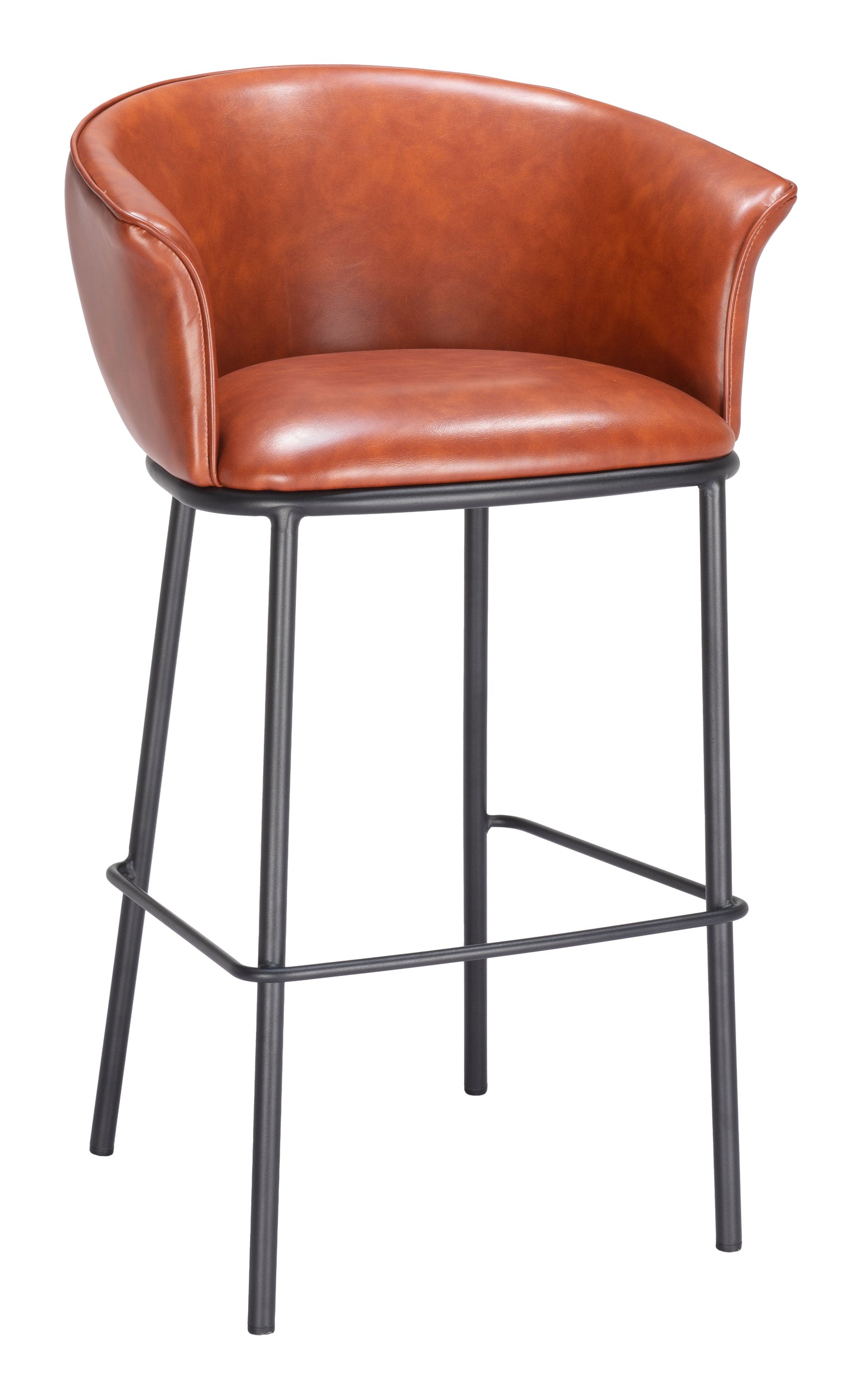 Garston Barstool Brown β Elegant and Comfortable Brown Barstool for Kitchen or Home Bar Area