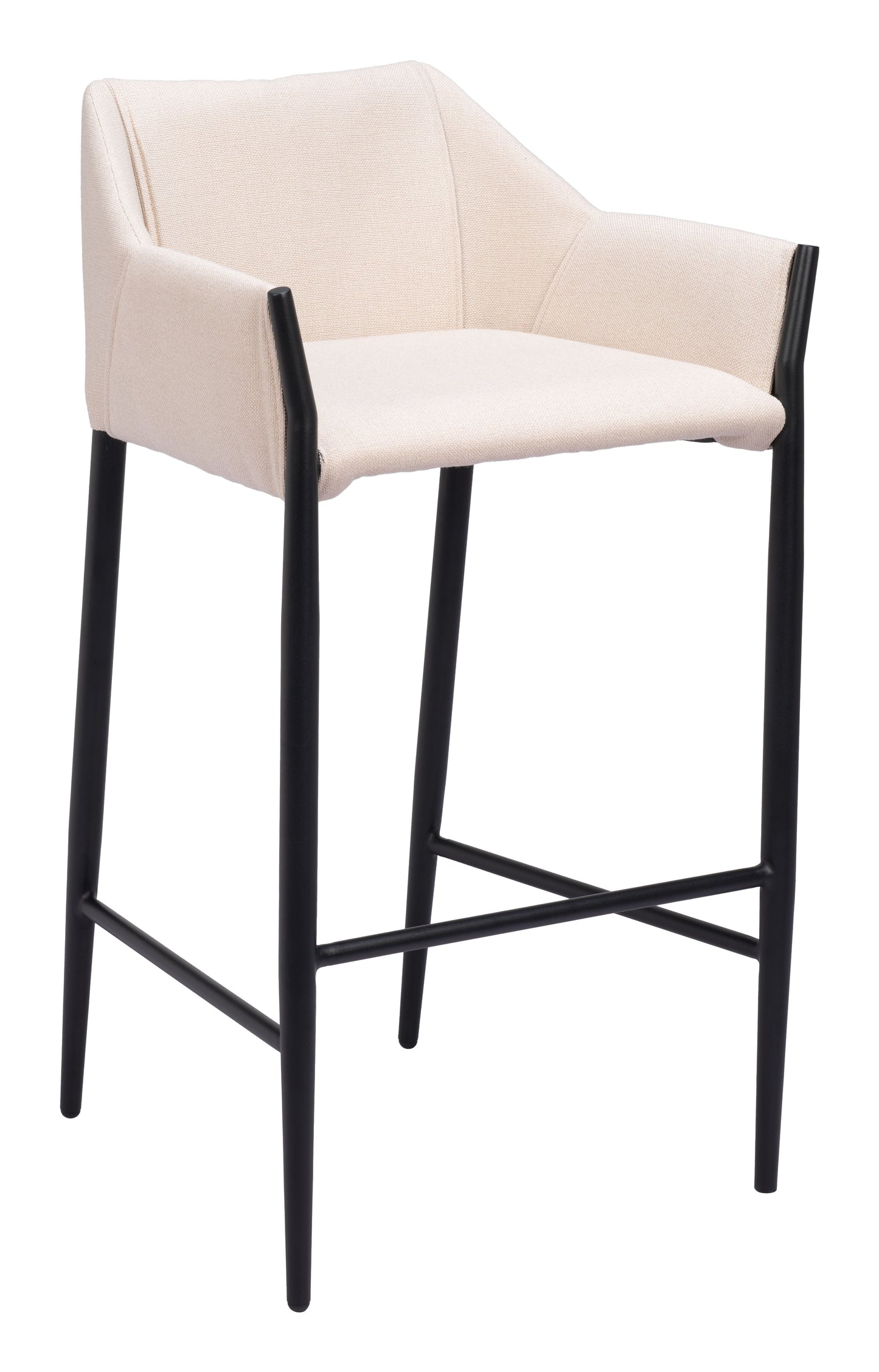 Andover Barstool Beige β Elegant and Comfortable Beige Barstool for Kitchen or Home Bar Area