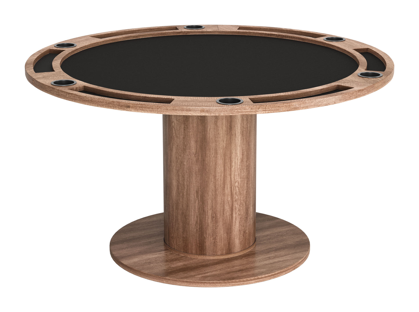 Vault 2-in-1 Table Brown Dining and Games Table - Multi-functional Dining and Game Table with a Rich Brown Finish for Versatile Entertainment