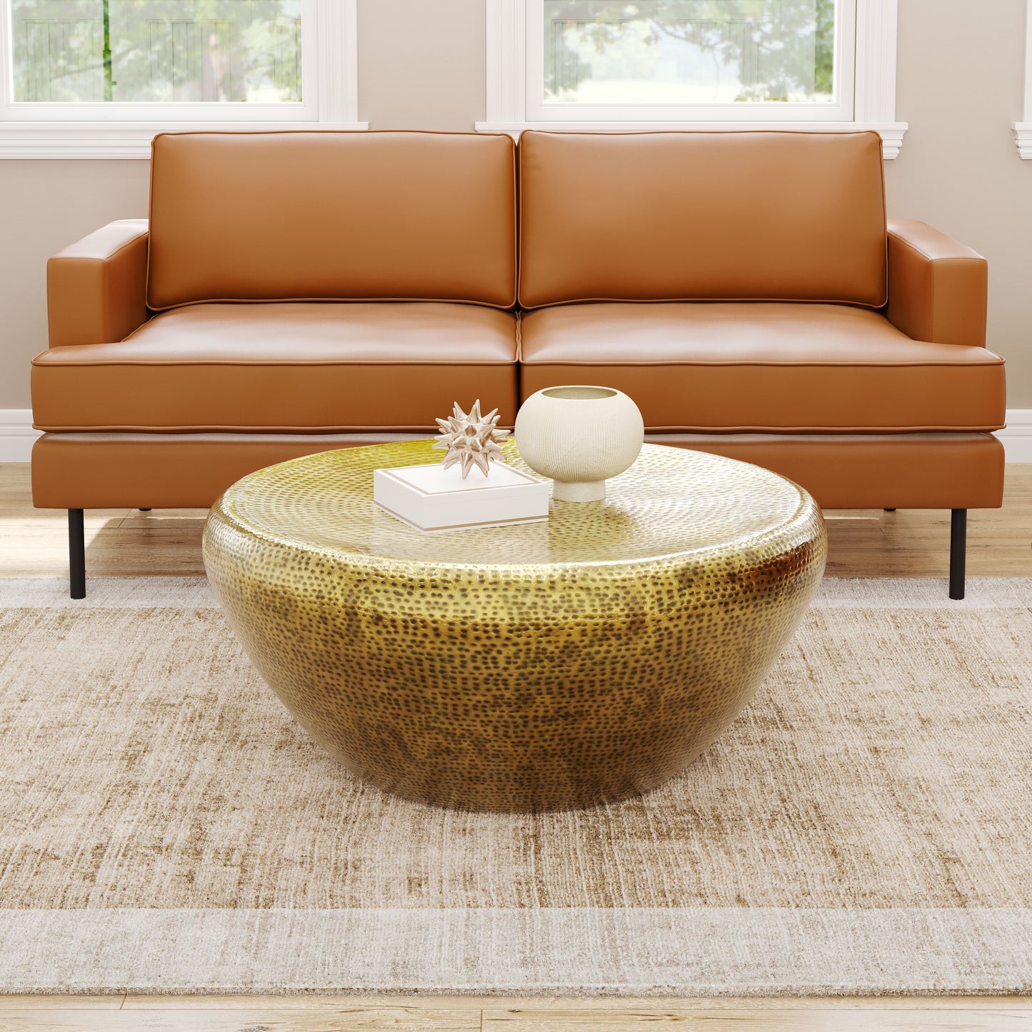 Larache Coffee Table - Glamorous Gold Design for Chic Living Rooms and Stylish Decor