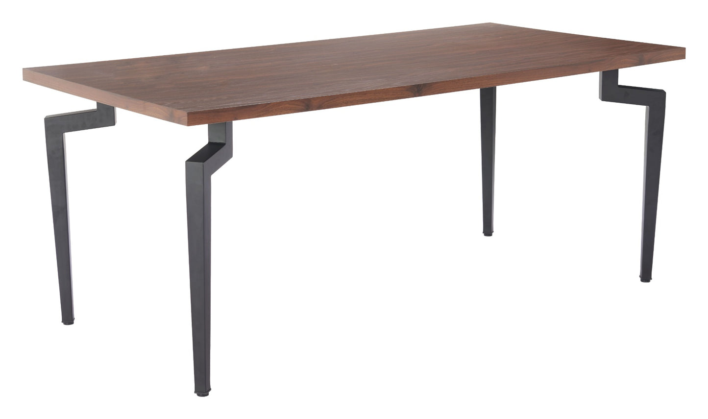 "Elegant Kani Dining Table in Walnut β Stylish & Durable Wooden Dining Table for Your Home"