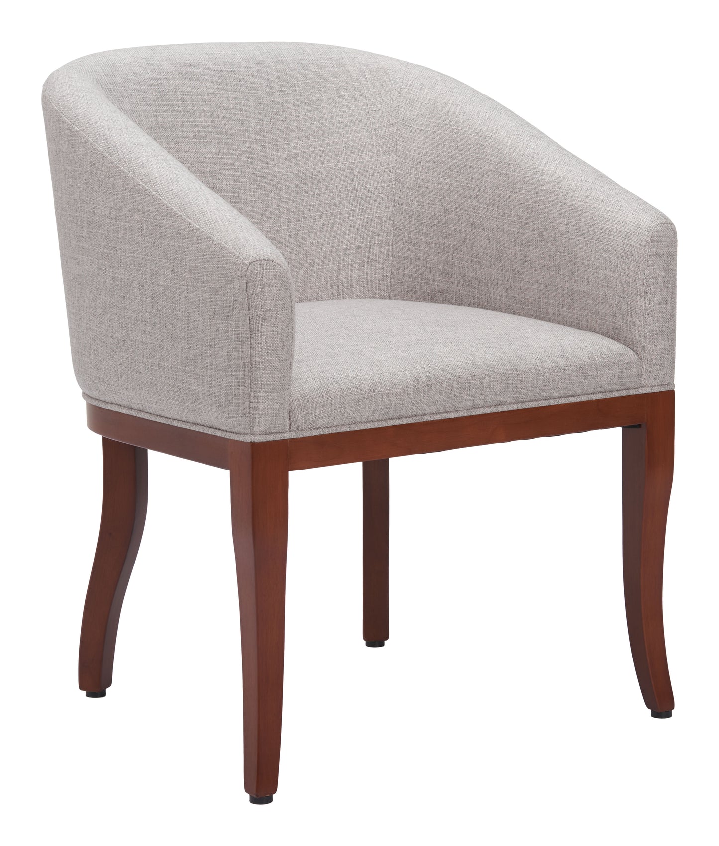 Serasa Dining Chair - Gray Modern and Stylish Upholstered Chair for Elegant Dining Rooms