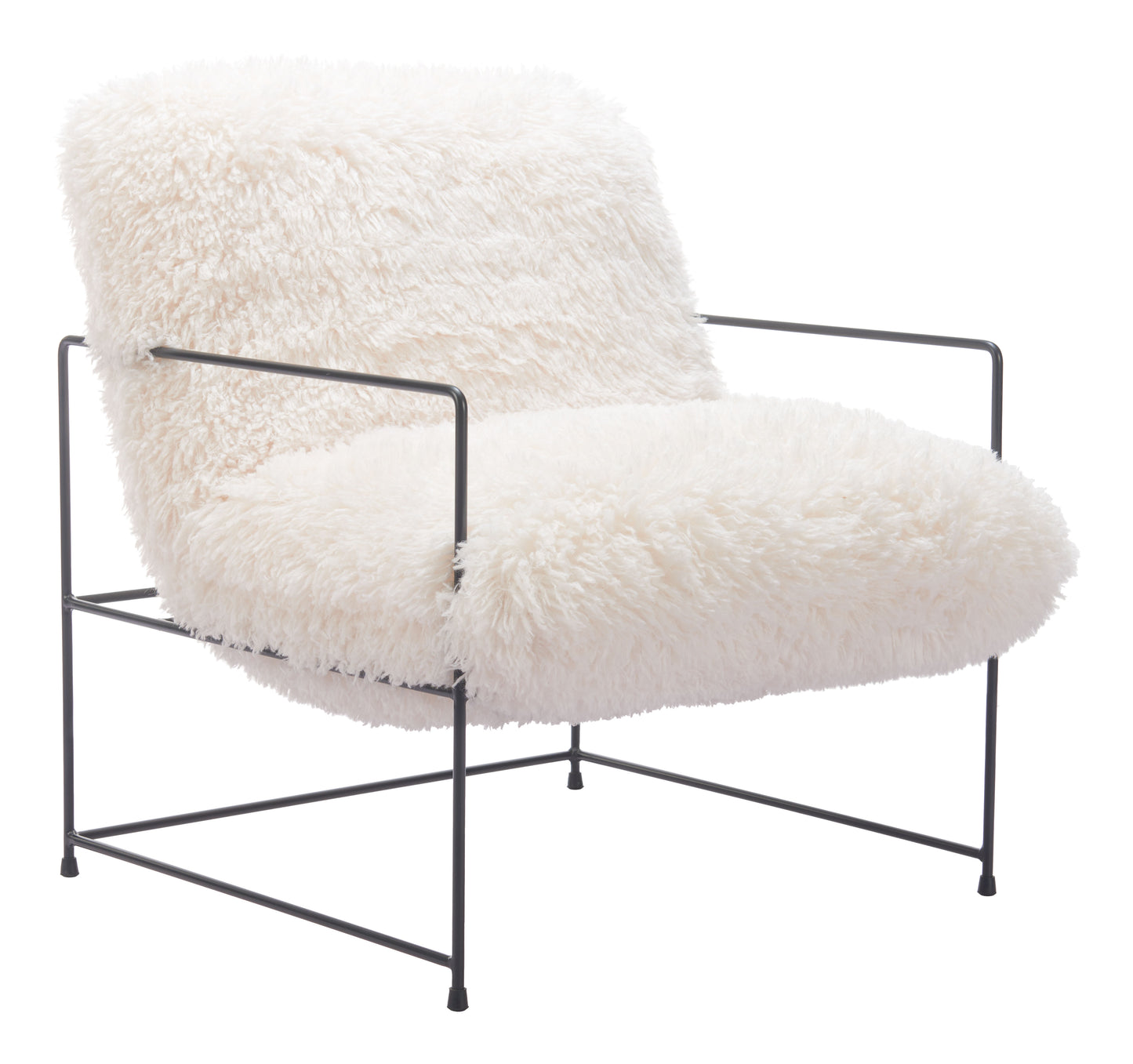 Pelut Accent Chair White β Elegant and Versatile White Accent Chair for Living Room or Bedroom Decor