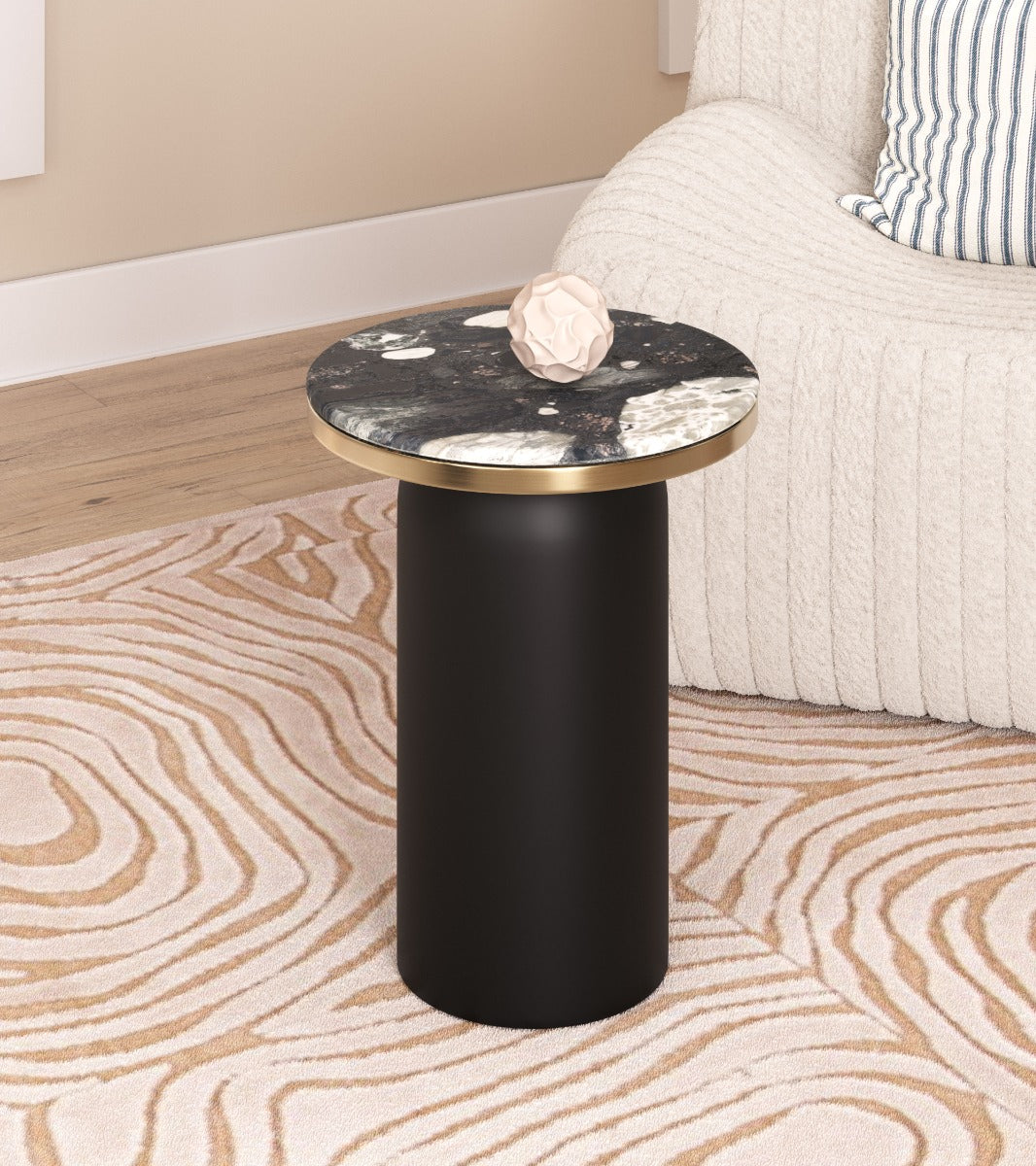 Luxor Side Table - Bright Multicolor Design for Fun Accents in Living Rooms and Bedrooms