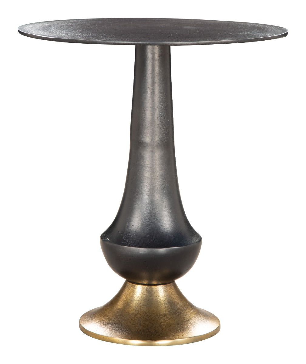 Tasse Side Table Black β Sleek and Modern Black Accent for Living Room or Bedroom Decor