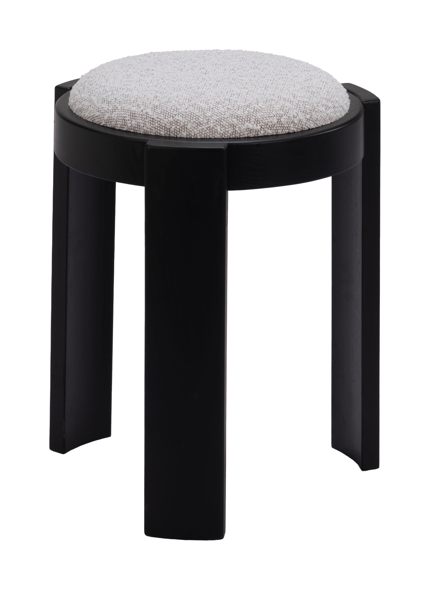 Banjul Ottoman - Misty Gray Elegant and Comfortable Ottoman for Modern Living Rooms and Spaces