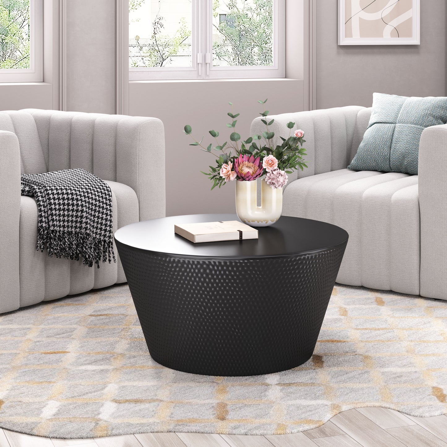 Durban Coffee Table - Sleek Black Design for Contemporary Living Rooms and Sophisticated Interiors