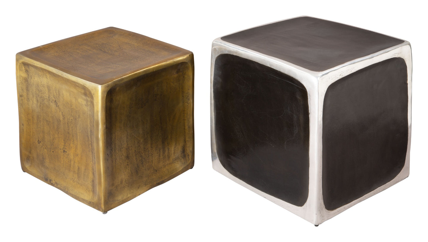 Brics Side Table Set (2-Piece) Multicolor β Vibrant and Stylish Multicolor Side Tables for Living Room or Bedroom Decor