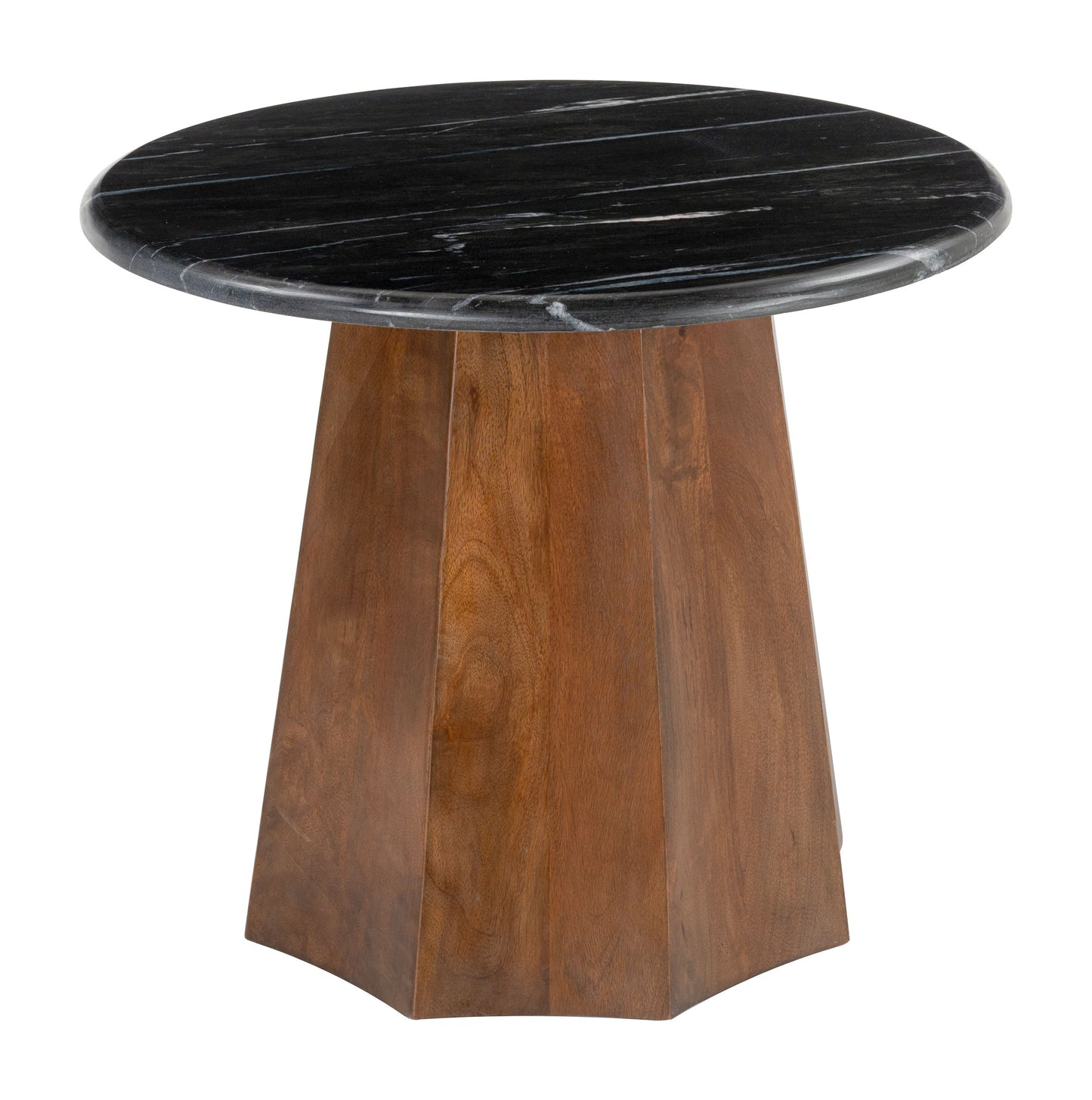 Aipe Accent Table Black & Brown β Stylish and Versatile Accent for Your Living Room or Office Decor