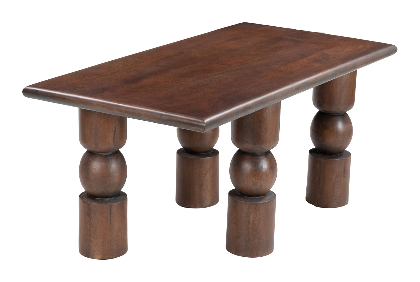 Split Coffee Table - Brown Sleek and Stylish Coffee Table for Modern Living Rooms