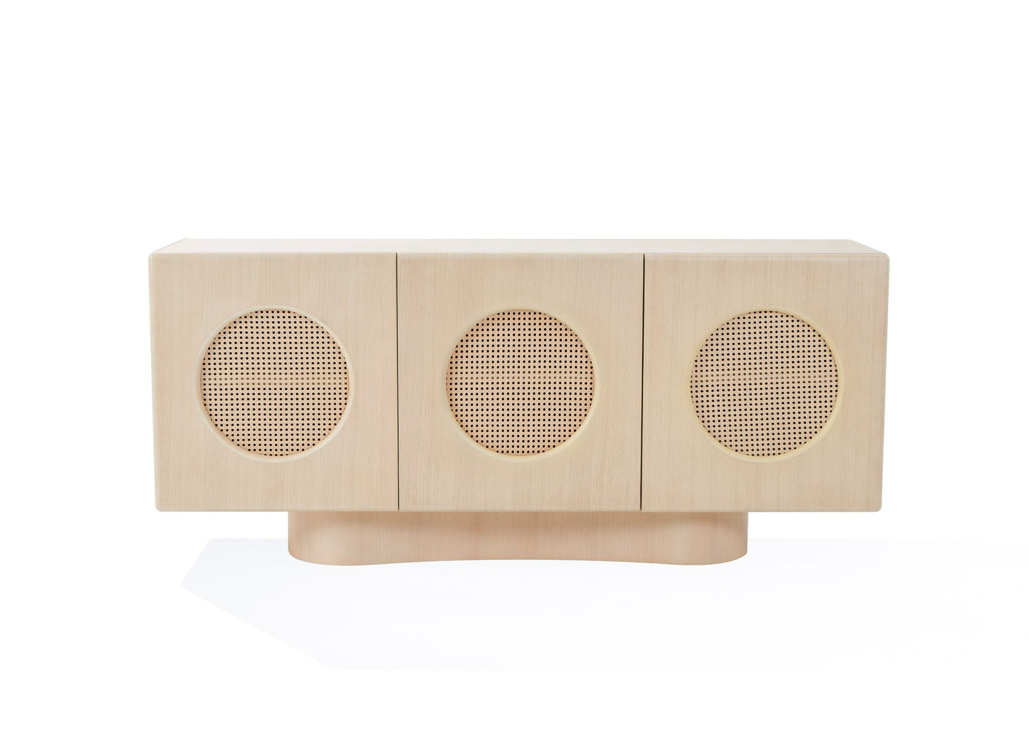 Nova Domus Osaka - Modern Natural Ash + Rattan Buffet