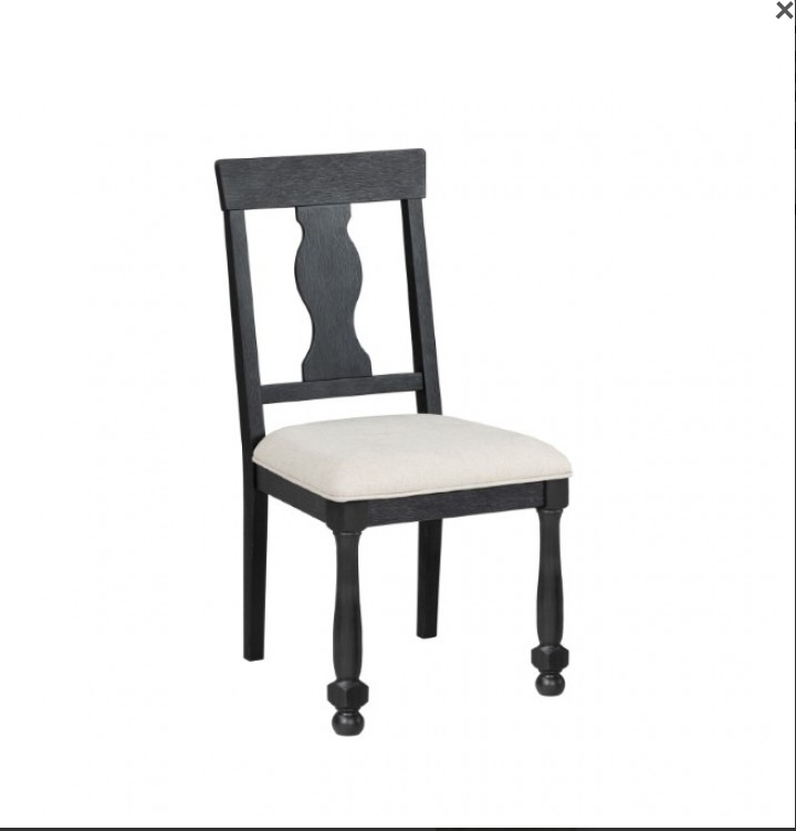 Neue Mills Modern Farmhouse Side Chair 2PK - Stylish & Durable Dining Chairs with a Contemporary Farmhouse Design