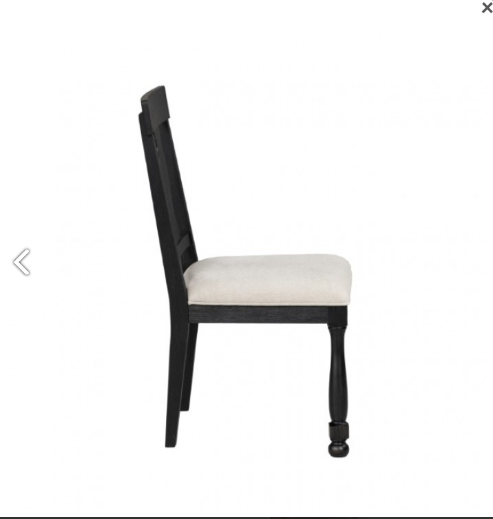 Neue Mills Modern Farmhouse Side Chair 2PK - Stylish & Durable Dining Chairs with a Contemporary Farmhouse Design