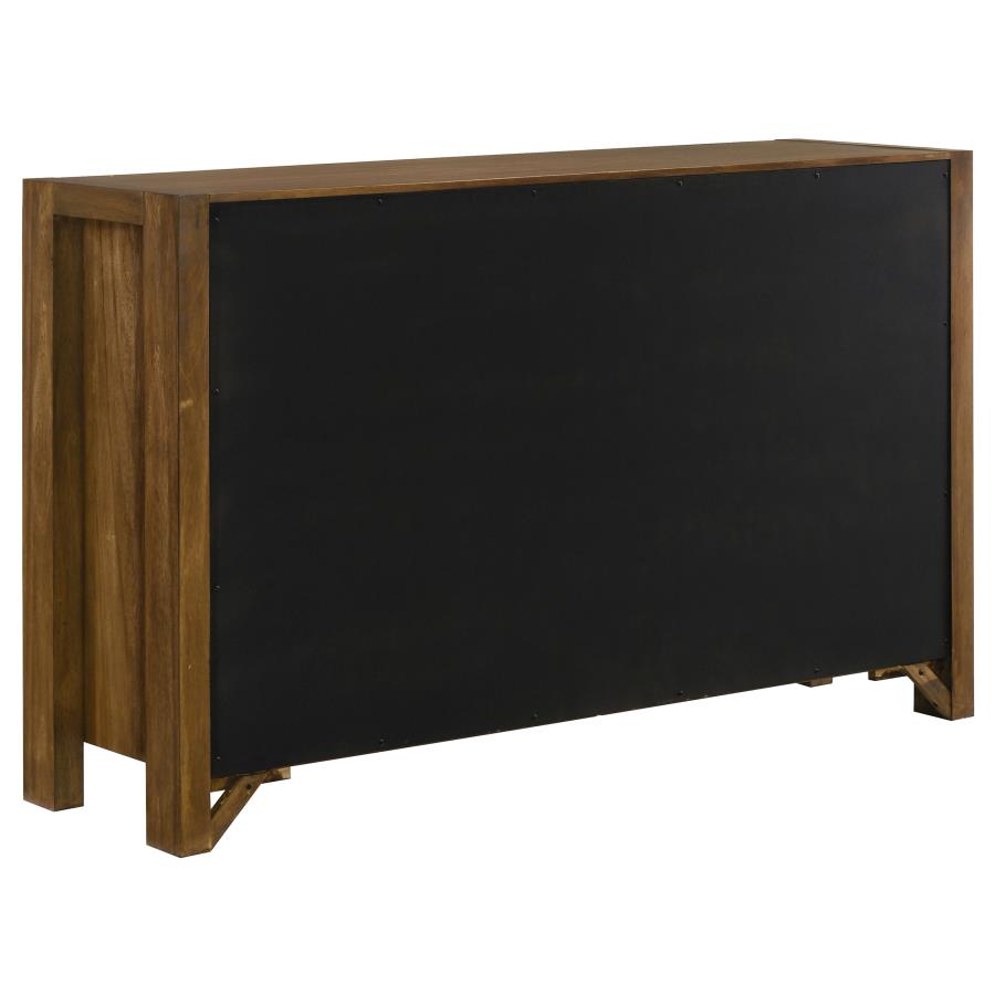 Adderley Warm Brown 8βDrawer Bedroom Dresser