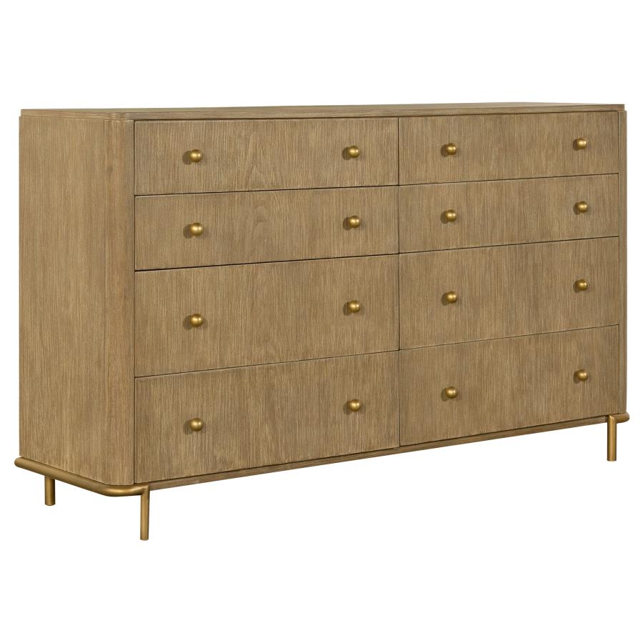 Arini 4-Piece Upholstered Bedroom Set β Sand Wash Finish for Rustic Charm and Luxurious Bedroom Comfort