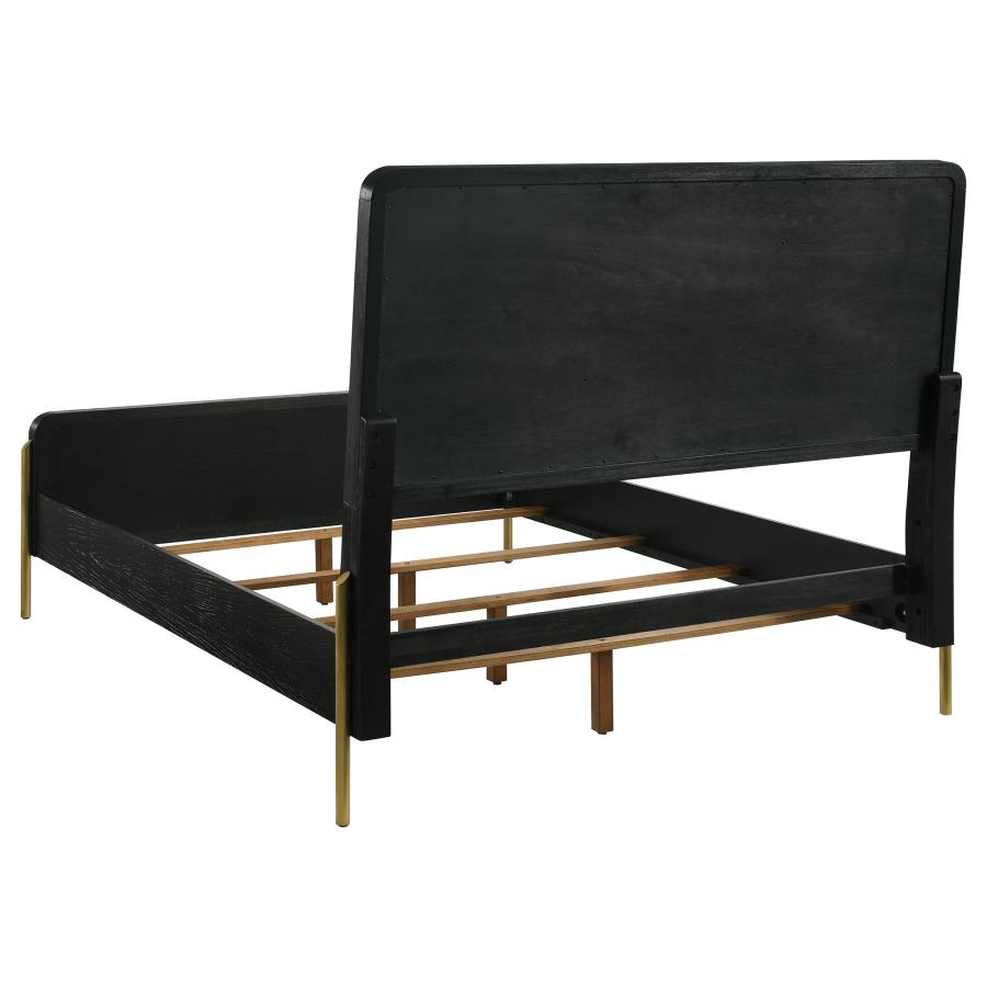 Arini 4-Piece Bedroom Set β Black & Natural Elegance for Your Space