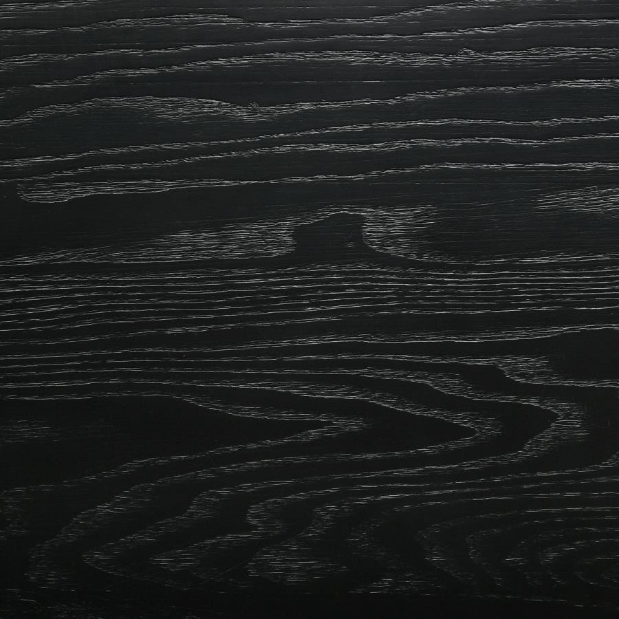 Arini Rattan Panel Bed β Sleek Black & Natural Boho Charm