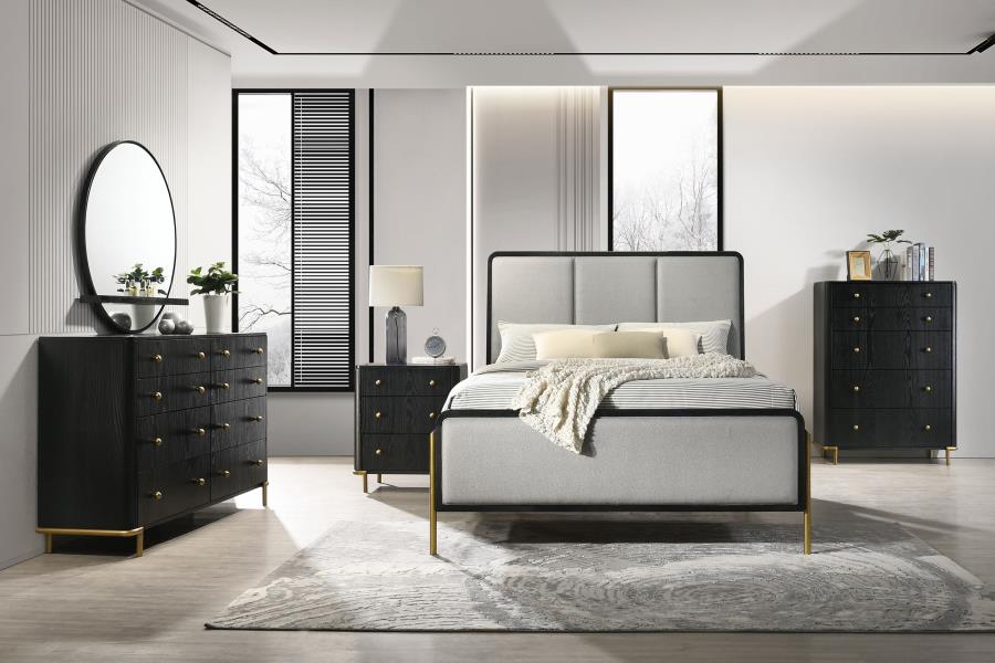 Arini 8-Drawer Dresser β Black Finish for Modern Elegance and Ample Bedroom Storage