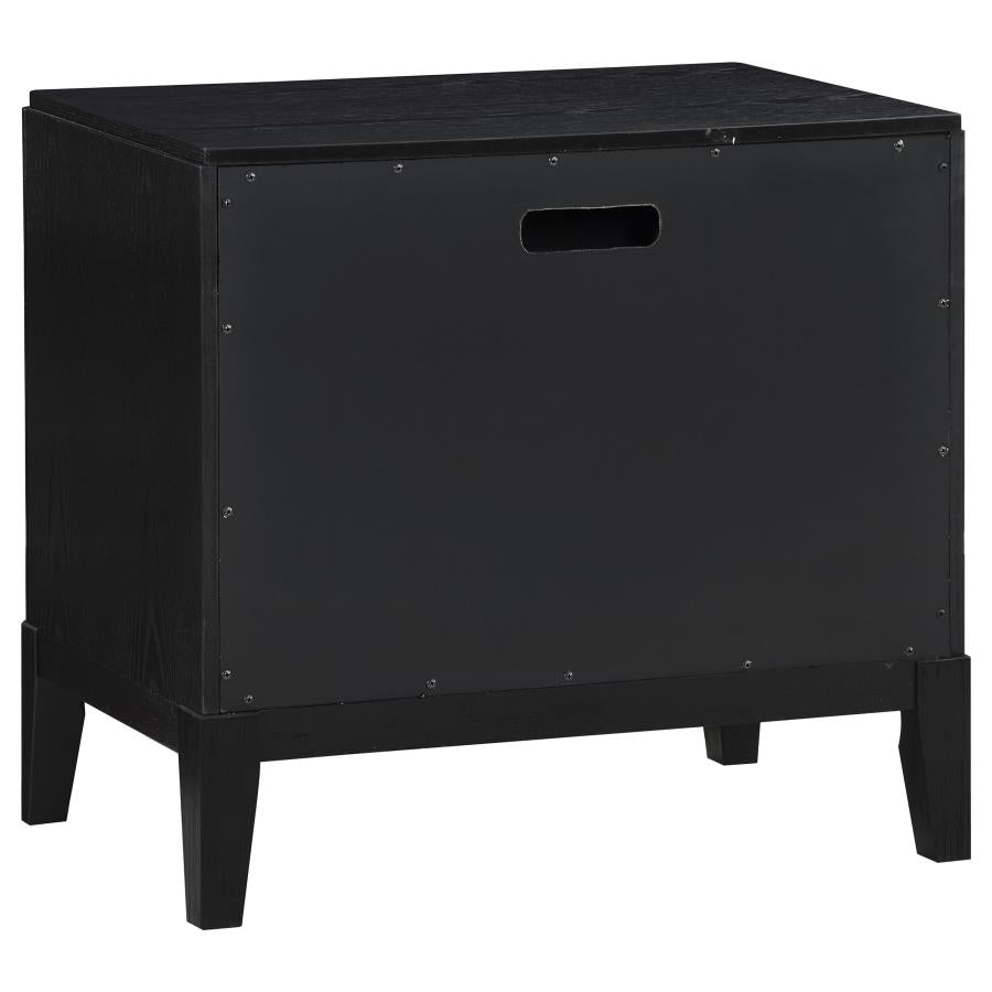 Brookmead 5-Piece Upholstered Cal King Bedroom Set Black - Modern and Stylish Bedroom Furniture Collection