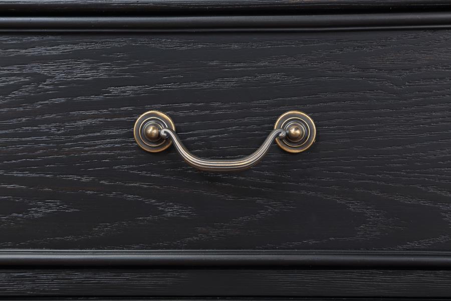 Celina 3-Drawer Nightstand Bedside Table β Black Finish for Modern Elegance and Compact Bedroom Storage
