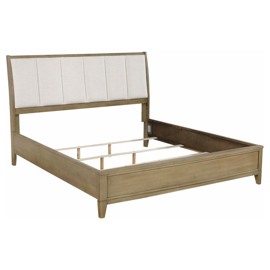 Granada 5-Piece Eastern King Bedroom Set Natural Pine - Rustic and Elegant Bedroom Furniture Collection