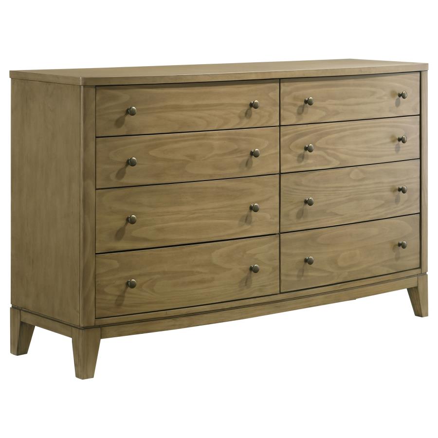 Granada 5-Piece Eastern King Bedroom Set Natural Pine - Rustic and Elegant Bedroom Furniture Collection