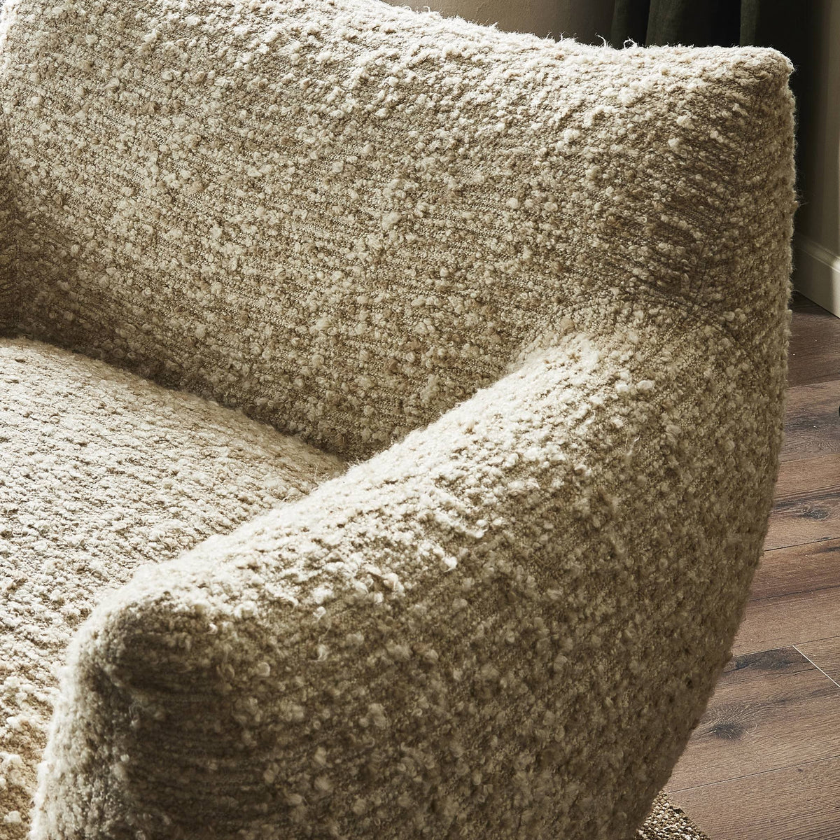 Margot Swivel Chair Solema Cream Boucle