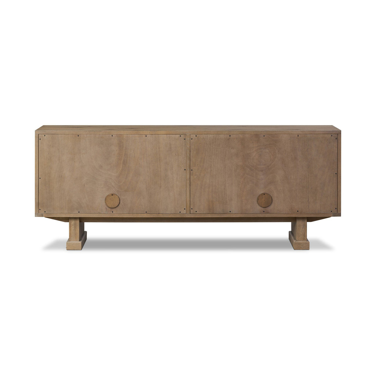 Adela Chamfered‑Frame Oak Sideboard