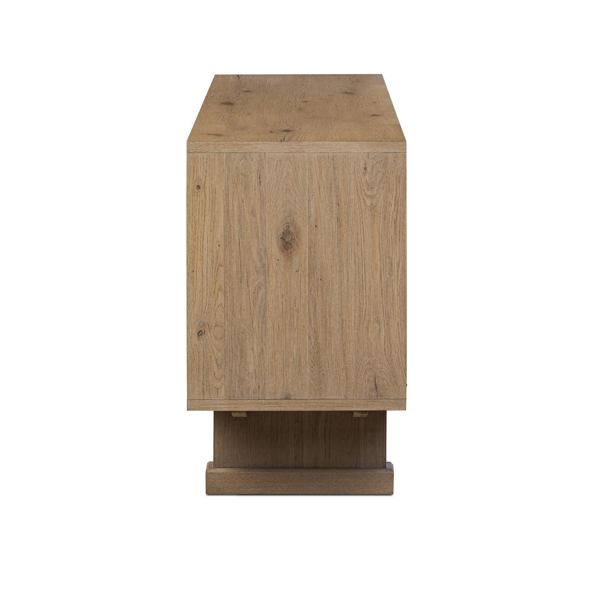 Adela Chamfered‑Frame Oak Sideboard