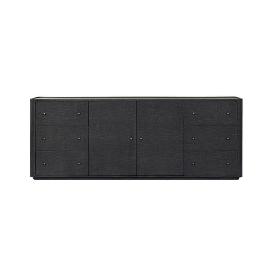 Paula Mahogany Linen Sideboard