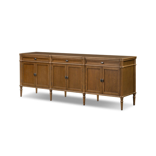 Toulouse Toasted Oak 6βDoor Sideboard