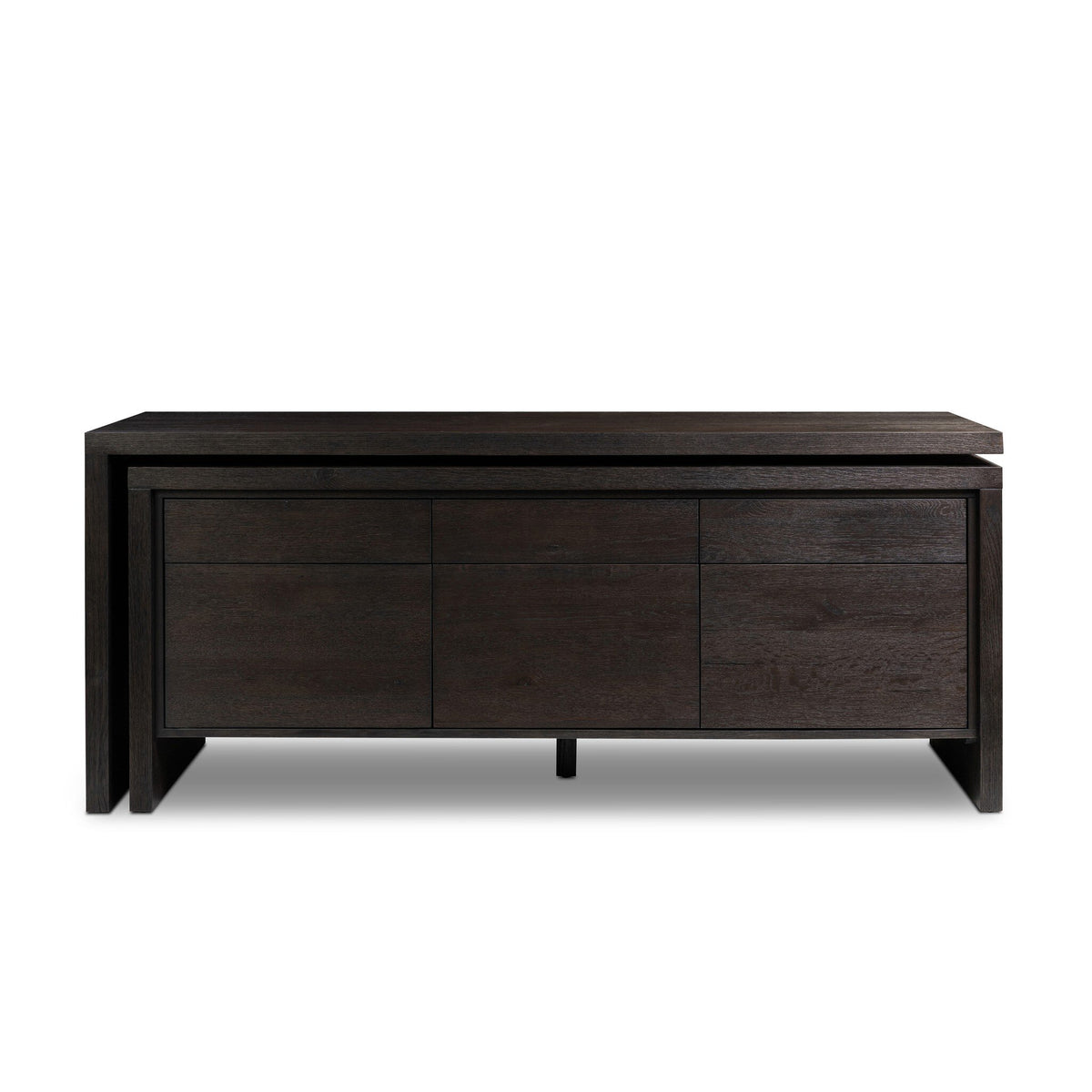 Noah Rotating Desk Smoked Oak