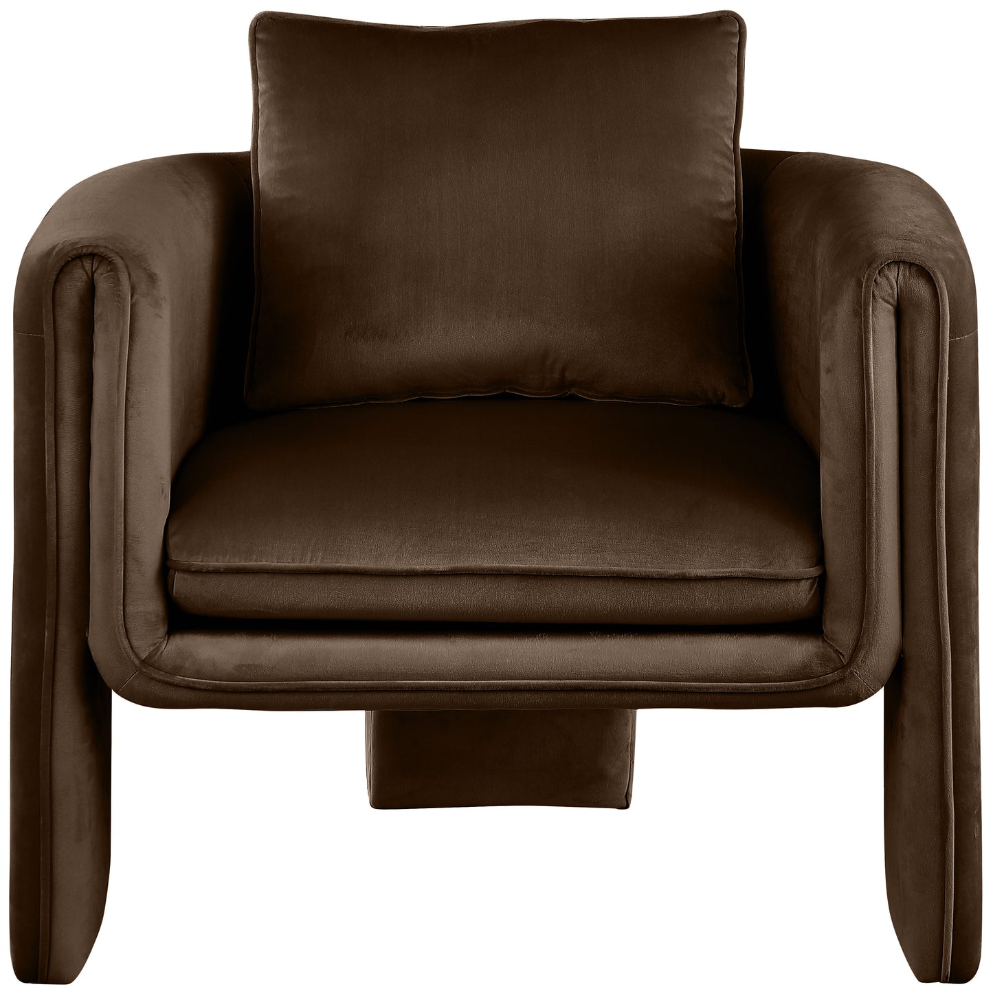 Sloan Velvet Upholstered Accent Chair – Modern Tufted Lounge Seating with Plush Comfort