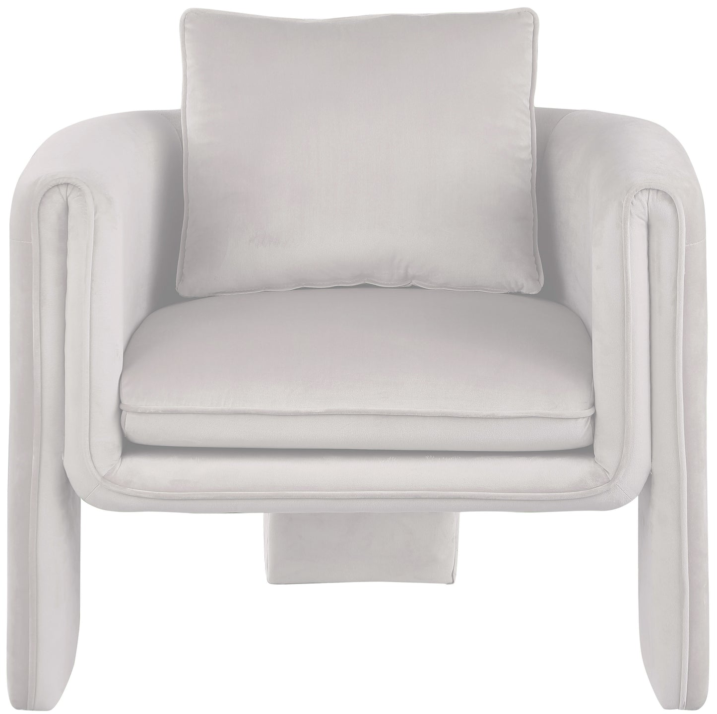 Sloan Velvet Upholstered Accent Chair – Modern Tufted Lounge Seating with Plush Comfort