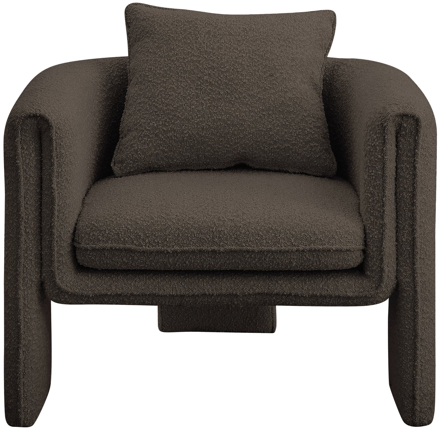Stylus Boucle Accent Chair β Modern Textured Upholstered Seating with Cozy Comfort