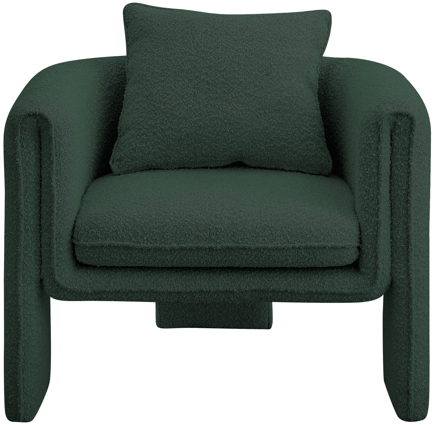 Stylus Boucle Accent Chair β Modern Textured Upholstered Seating with Cozy Comfort