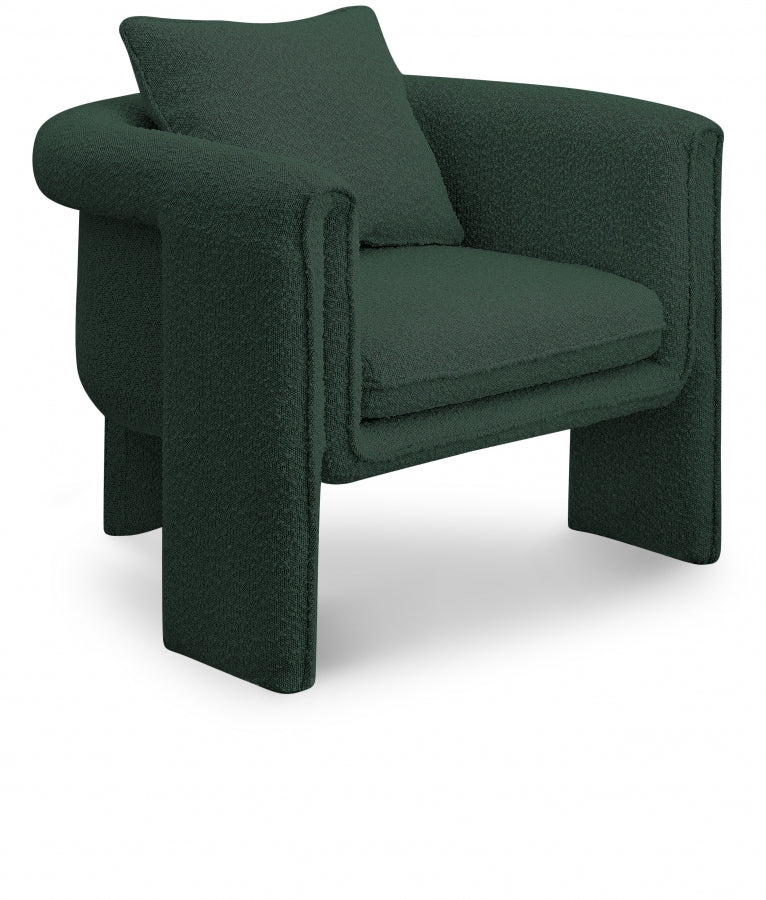 Stylus Boucle Accent Chair β Modern Textured Upholstered Seating with Cozy Comfort