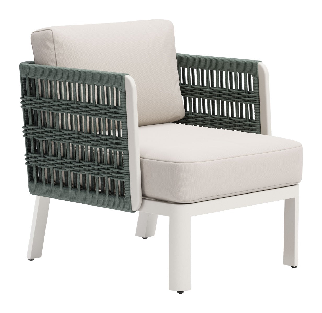 Bridgehampton Armchair White - Stylish & Comfortable White Armchair with a Classic Design for a Fresh, Elegant Look