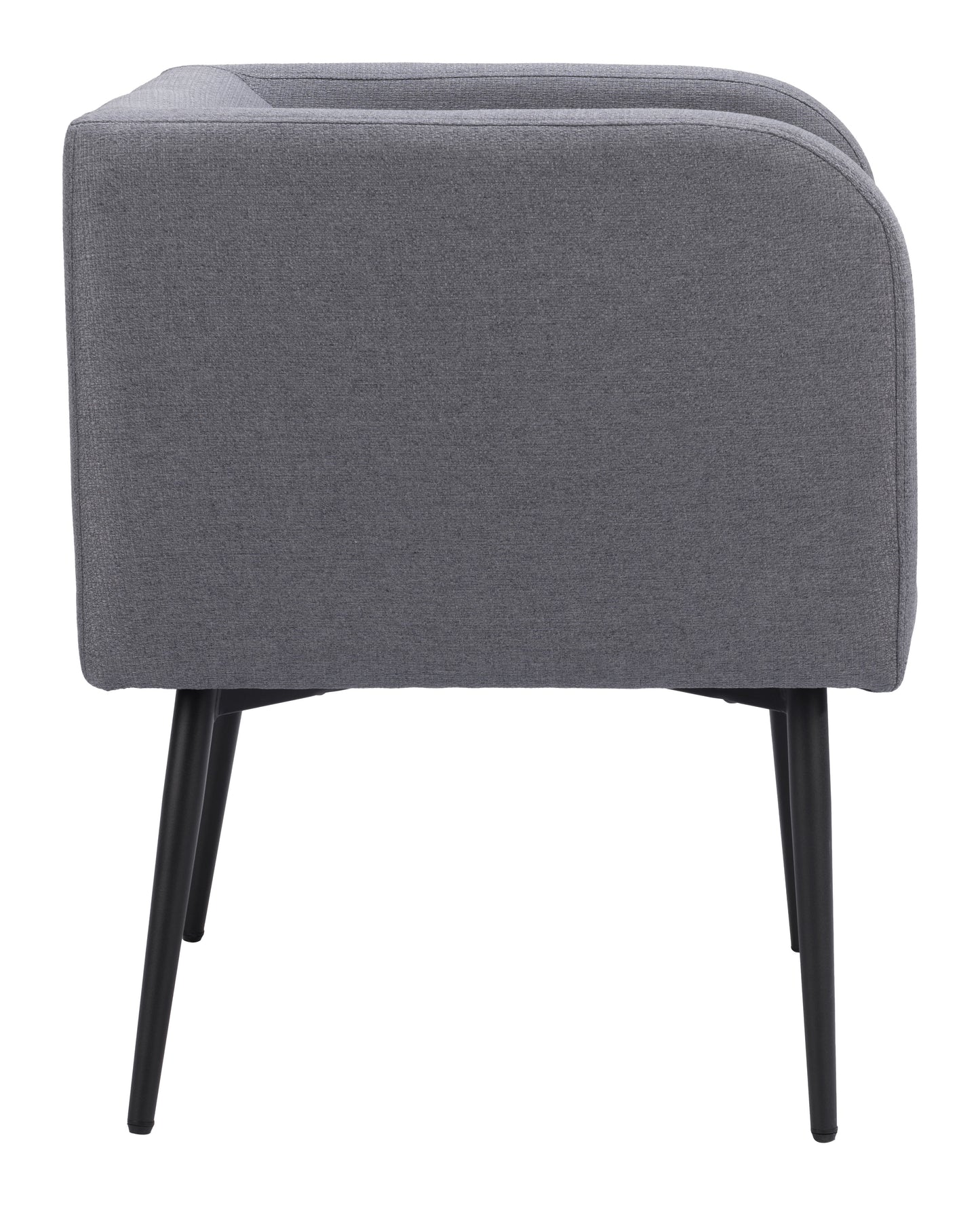 Horbat Dining Chair - Gray Stylish and Modern Upholstered Chair for Elegant Dining Spaces