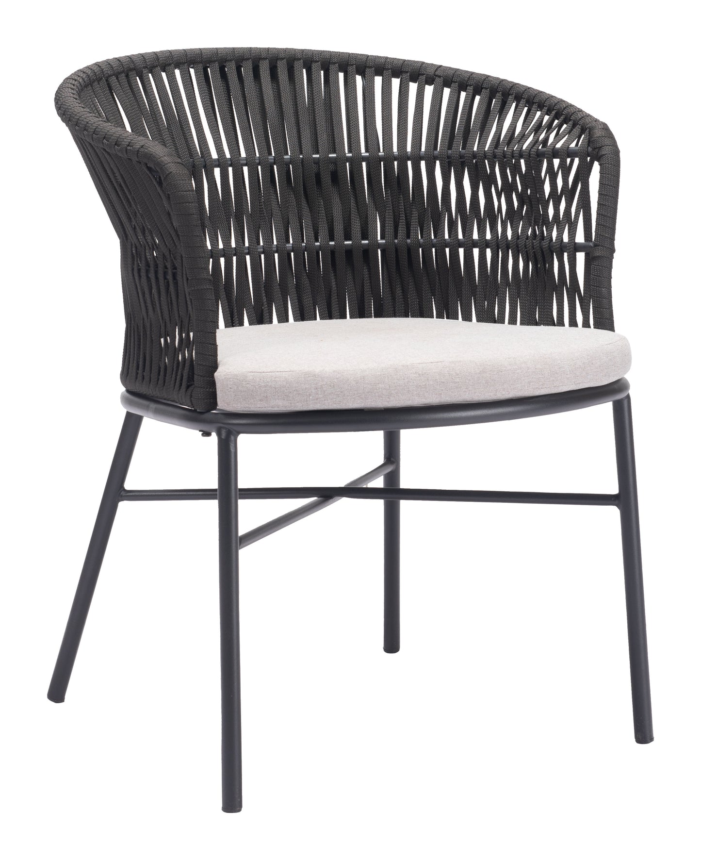 Freycinet Dining Chair (Set of 2) Black - Elegant & Modern Dining Chairs with a Chic Black Finish for a Sophisticated Look